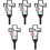 5Stk Gartenstecker Friedhof Deko Robust Und 3