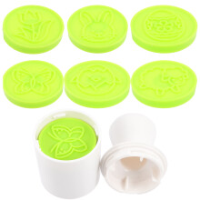 5 Sets Ostern Keksform Kunststoff Backform Keksstempel Backwerkzeug