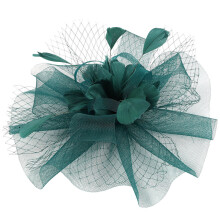 4Stk Fascinator Stirnband Mesh Tee Party Cocktail Haarspange