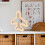 Khaki Holz Flugzeug Deko Stabil Desktop Ornament Rustikal Elegant 5