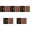 5Sets Holzgriff Wachssiegel Stempel DIY Geschenk Hochzeit 3