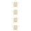 4Stk Drehbarer Bilderrahmen Desktop Modern Wohnaccessoires 8