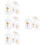 24 Leere Weihwasserflaschen Mit 9