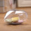 20 Unidades Bola Transparente Rellenable Forma Corazón De Plástico 9