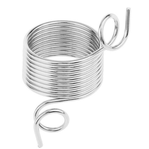 8Ud Herramienta De Tejer Dedal Inoxidable Plata Para Lana