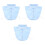 3Ud Cuello Desmontable Para Blusas Y Camisas 3