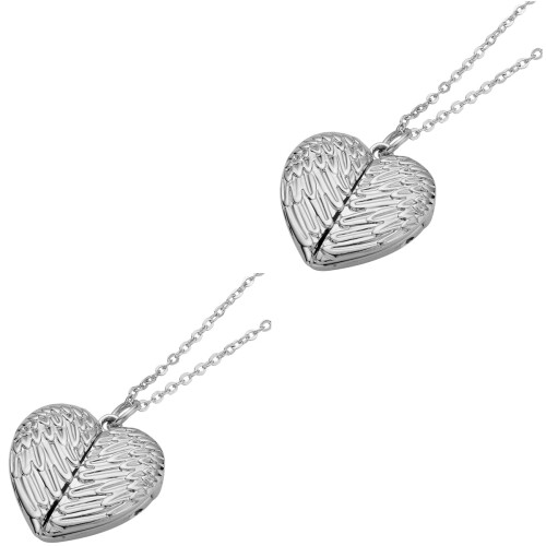 2Ud Collar Con Foto Grabada Para Mujer Bebé 2