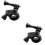 2Ud Soporte Durable Para Cámara 4S ABS Negro Reutilizable Y Ajustable 6