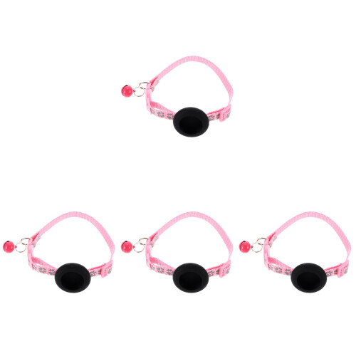 4Ud Collar Rosa Ajustable Anti-Pérdida Con Y Nylon 1