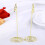 Soporte Para Número De 11,5 Cm, , Dorado 11
