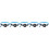 5Ud Collar Reflectante Antipérdida Azul Para Perros Y 10