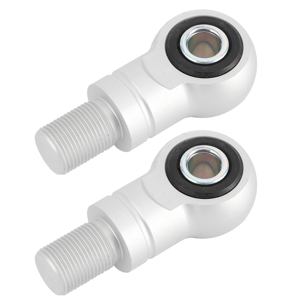 10Mm Hole Air Shock Absorber Adapter Damper For Motorcycle, Atv, 75Mm/3In Silver 4951359806576