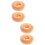 4 Unidades De Donut Falso Decoración De 9