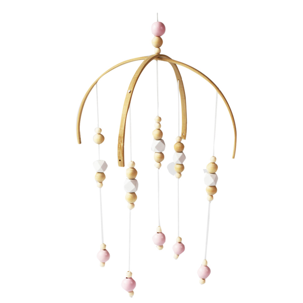 3Pcs Kids Room Photography Props Wooden Beads Wind Chime Iplusmile