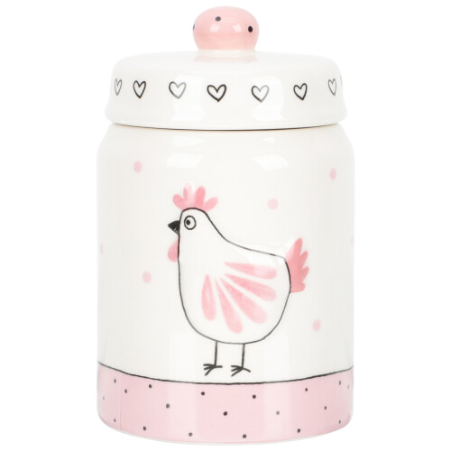4Pcs Ceramic Tea Canister Multi-Functional Storage Jar 1