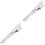 2 Pièces Clip De Cravate Style Long Barrette Pour 3