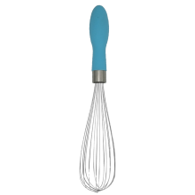 Spülmaschinenfester Schneebesen, Mix- und Rührgerät mit robusten Edelstahldrähten für den intensiven Gebrauch, rutschfestem Griff (30 cm)