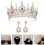 3 Ensembles Boucles D'oreilles Pendantes 5