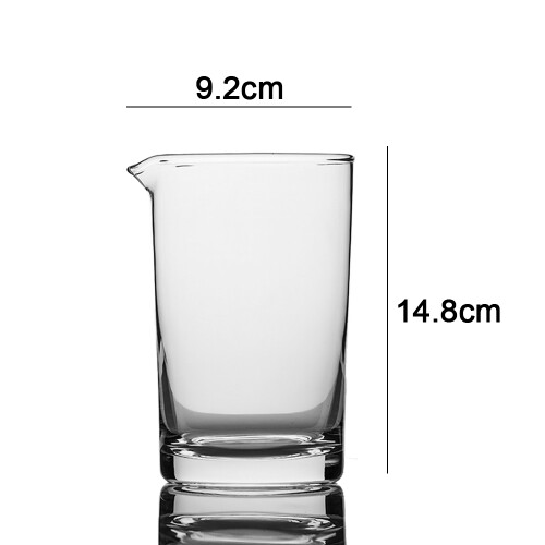 Ποτήρι ανάμειξης κοκτέιλ Mixology Gear, βασικά είδη μπαρ με πλάτος βιομηχανικού 1