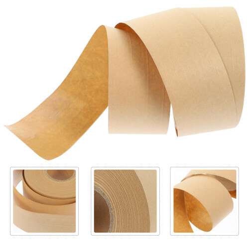 1 Roll Water Activated Writable Kraft Sealing Tape 1