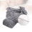 2Pcs Grey Baby Photo Props Soft Comfortable Wrap Swaddle 10