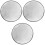 3Pcs Fire Pit Mat Silver Fireproof Cushion for Patio and Camping 4