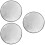 3Pcs Fire Pit Mat Silver Fireproof Cushion for Patio and Camping 8