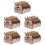 5 Sets Wedding Confetti Storage Paper Cones With Tray 8