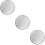 3Pcs Fire Pit Mat Silver Fireproof Cushion for Patio and Camping 10