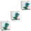 3Pcs Foldable Kids Clothes Storage Box – 33X33X33Cm, Washable Dinosaur 5