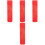 4 Rolls Calligraphy Red Paper Chinese Blank Writing Paper 3