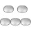 5Pcs Portable 2-In-1 Collapsible Oval Light Reflector 2