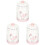 3Pcs Ceramic Tea Canister Multi-Functional Candy Spice Coffee Jar 4