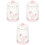 3Pcs Ceramic Tea Canister Multi-Functional Candy Spice Coffee Jar 5