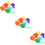 6Sets Colored Crepe Paper Rolls for Halloween Party and Craft Projects 9