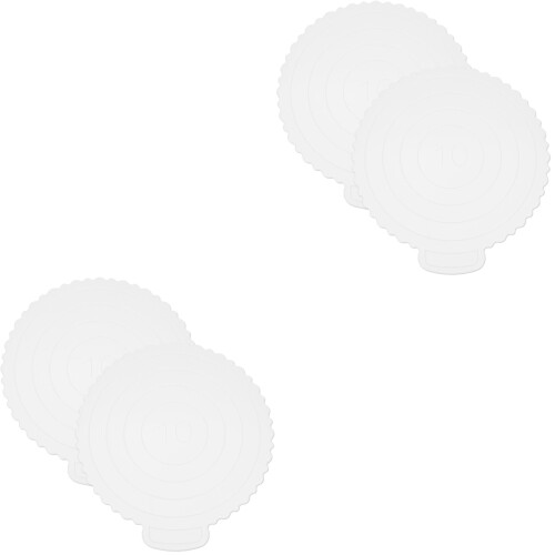 4 Stuks Cakebodems Decoratieve Serveringsdienbladen 10 Inch 2