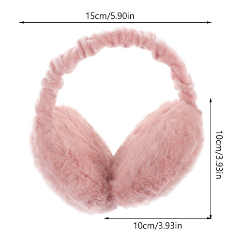 Warm Earmuff Foderato Peloso Protettore Per Orecchie 1