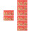240 Pezzi Buste Rosse Misto 6