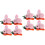 8 Pezzi Spilla A Coniglio Decorativa Copricapo 6