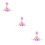3Pz Fasce Viola Neonata 1 Compleanno Eleganti 9