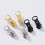 20Pz Zip Resistenti in Zinco Argento Per Riparazione 9