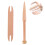 2Set Utensili in Legno Ago E Per Lavori DIY 11
