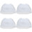 4St Witte Petticoats Dames, Jurk Onderrok Bruiloftsfeest 5