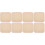 8Pz Addestramento Lavabili Beige Per Pet 4