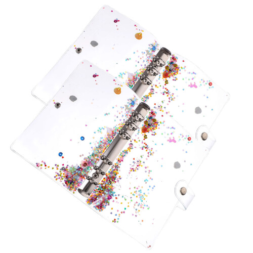 8 Glitter Binder Hoes Voor Notebook En Losse 2