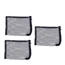 6St Zwart Nylon Mesh Filterzakken Herbruikbaar Vijver En Aquarium