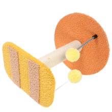 Cat Scratcher Paal Krabbelstam Sisal met Hangend Speelgoed