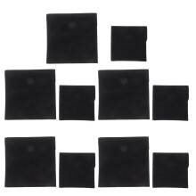 10pcs jewelry bags with snap button for ring earrings storage