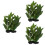 3 Peças Planta Aquática Artificial Plástico Para 6