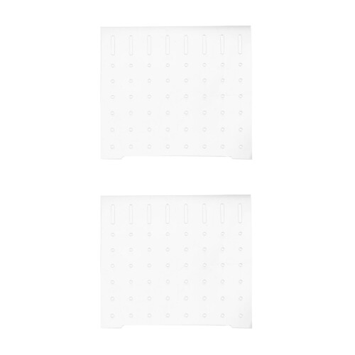 2Pcs Separação Acrílico Isolamento 4Pcs Clipes 1